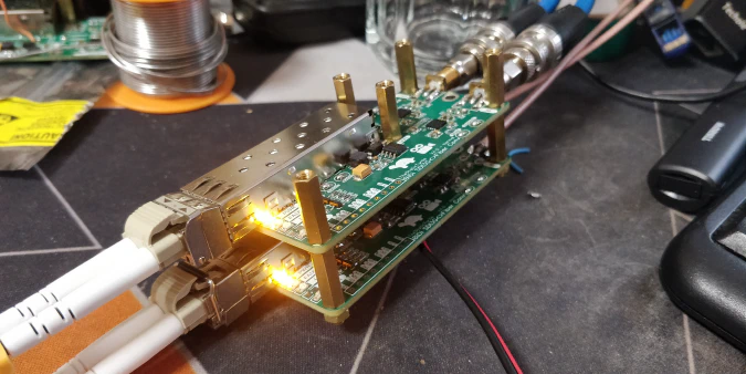 Building an open-source bi-directional SDI to Fiber converter