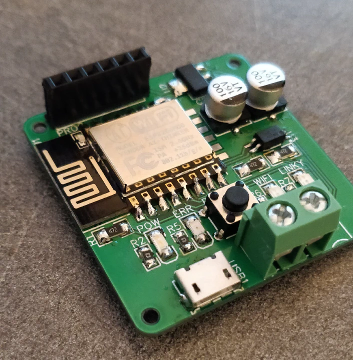 A wireless adapter for the french energy meter (Linky) based on an esp8266. - GitHub - TheStaticTurtle/LinkyLink: A wireless adapter for the french energy meter (Linky) based on an esp8266.