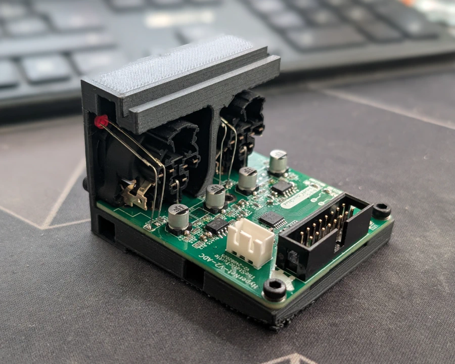 ADC with the holder (Front)