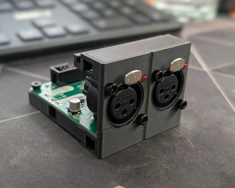 ADC with the holder (Back)