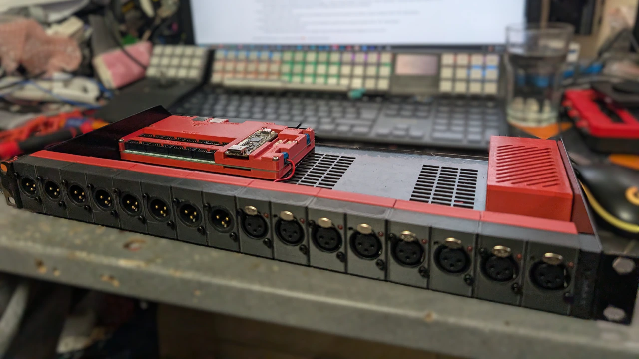 Final assembly (all components, front)